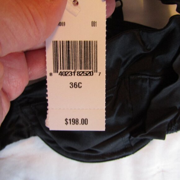 Elegant Black Women's Bra - Picture 5 of 9